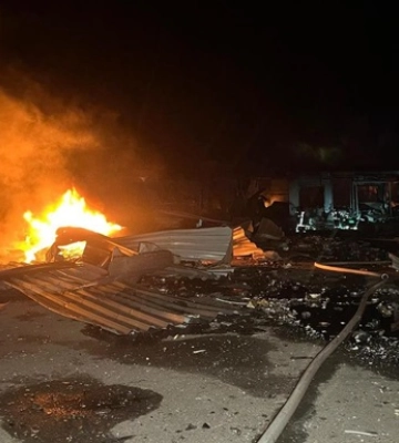 росіяни завдали удару БПЛА по місту Суми