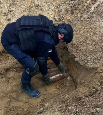 На Волині підірвали понад пів сотні боєприпасів 