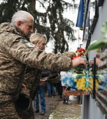 В Іршаві,  відкрили Алею Пам’яті, яка стала символом вдячності тим, хто віддав своє життя за свободу та незалежність України