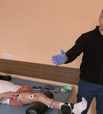 На Волині для поранених поліцейських і військовослужбовців провели цікавий майстер-клас