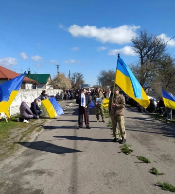 На Волині попрощалися з військовим Віктором Демчуком