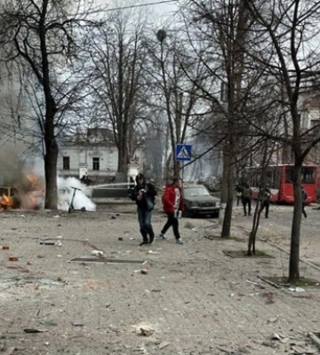 У столиці та низці областей оголосили повітряну тривогу: у Сумах пролунали вибухи, багато загиблих та постраждалих