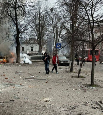 Ракетный удар по центру Сум: количество погибших и раненых возросло