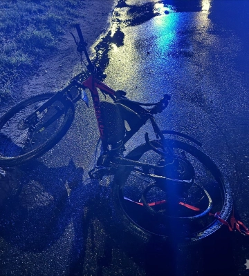 На Кіровоградщині поліцейські затримали водія-втікача з місця наїзду на велосипедиста. ФОТО