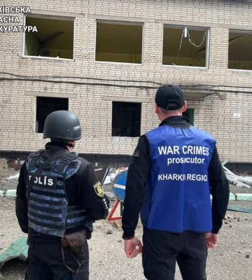 Російський дрон у Харкові влучив по дитячому садку