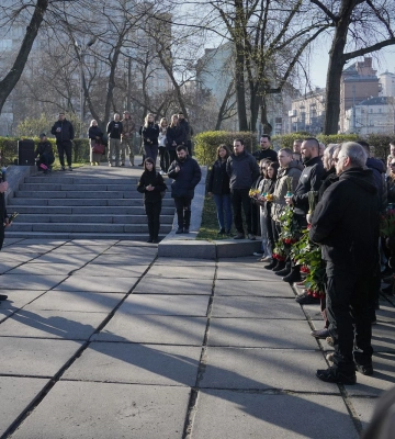У Києві в День працівника оборонно-промислового комплексу України заклали Монумент пошани загиблим зброярам