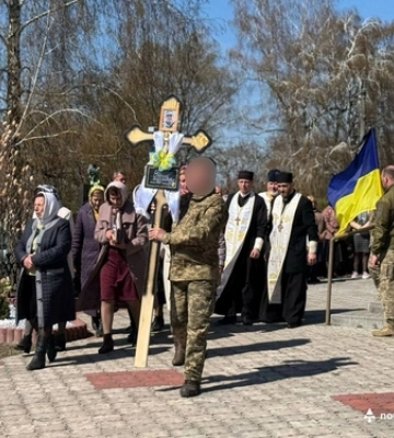 На Волині попрощалися із захисником Степаном Остапусем 