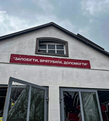 У Краснопільській громаді пошкоджено будівлю рятувальний підрозділу