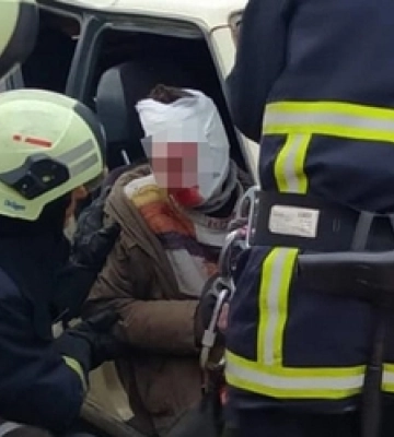 Біля центрального ринку на Волині зіткнулися два авто