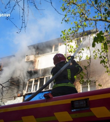 В центрі Одеси спалахнула квартира