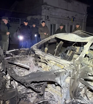 Внаслідок атаки російських дронів в Одесі постраждало п'ятеро цивільних