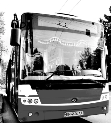 Як сьогодні їздить сумський комунальний транспорт через перекриття Петропавлівської