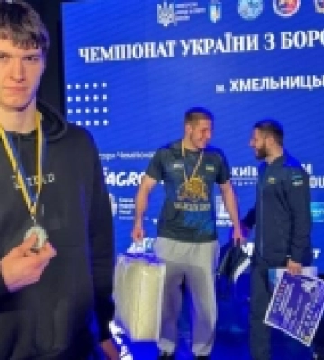Ізмаїльський борець-вільник — срібний призер Чемпіонату України з вільної боротьби серед U20