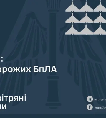 ППО збила 40 дронів із 62-ох, уражень зазнали чотири регіони