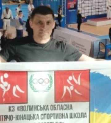 Тренер із Волині здобув нагороду Кубка Європи з дзюдо серед майстрів