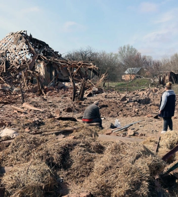 Російська авіабомба знову вразила Слатине на Харківщині