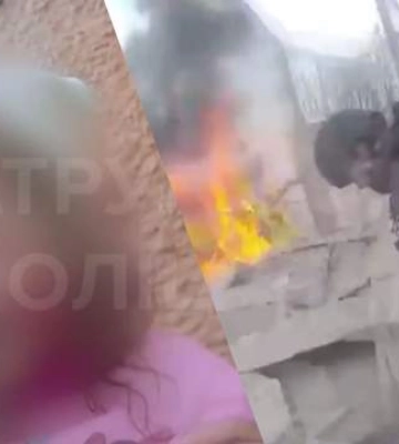 &quot;Дідусю, розмовляйте&quot;: поліція показала перші хвилини після ракетного удару по Сумах