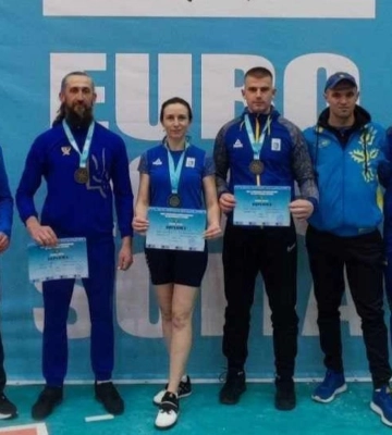 Спортсмени з Рівненщини взяли участь у Чемпіонаті Європи з гирьового спорту