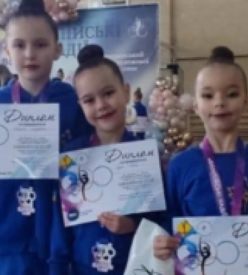 Четверо гімнасток з Острога здобули нагороди на всеукраїнському турнірі в Житомирі