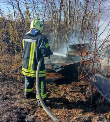 За добу на Волині згоріло 13 гектарів трави