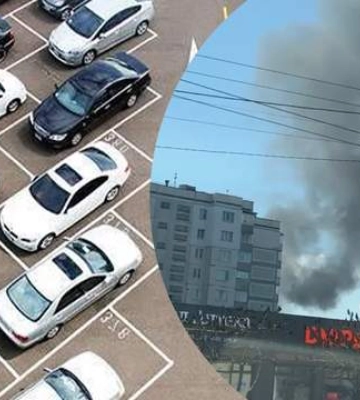 У Сумах російський “шахед” влучив в автостоянку: є постраждалий
