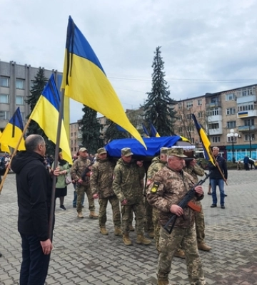 На Волині попрощалися з майором Ігорем Подолянчуком 