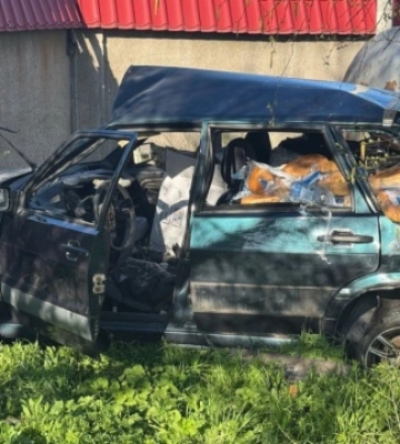 На Херсонщині російський дрон знищив авто з гуманітарним хлібом