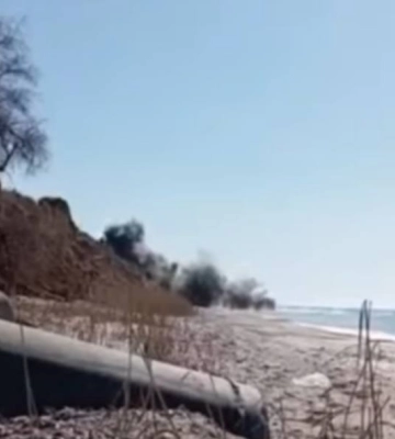 В Одеській області на пляж винесло морські міни (ВІДЕО)