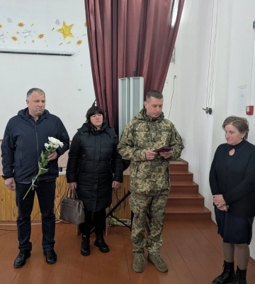 У Колодяжненській громаді рідним трьох загиблих воїнів вручили посмертні нагороди