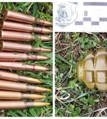 Гранати і набої: на Волині затримали торговця боєприпасами 