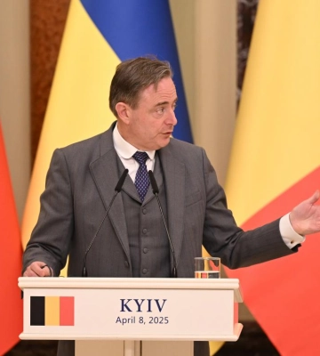 З початку війни Бельгія надала Україні допомогу на €2,2 мільярда