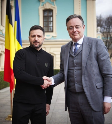 З початку війни Бельгія надала Україні допомогу на €2,2 мільярда