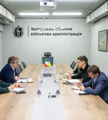 Співпраця у сферах освіти, охорони здоров’я та ветеранської політики: Запорізька ОДА розширює коло міжнародних партнерів