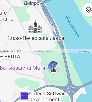 Google Maps у Києві: нова функція прокладання маршрутів за скріншотами Google Maps у Києві: нова функція прокладання маршрутів за скріншотами