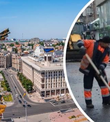 На Крещатике в Киеве ограничат движение транспорта из-за ремонта дороги