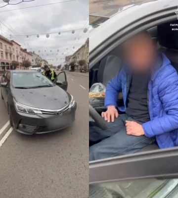 У Луцьку 61-річного чоловіка втретє за рік спіймали п’яним за кермом авто