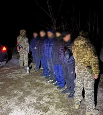 Біля кордону з Молдовою затримали втікачів з Дніпропетровщини