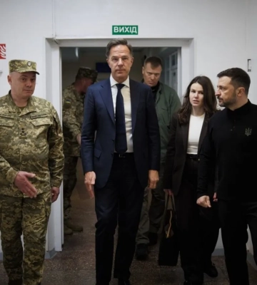 Рютте і Зеленський в Одесі обговорили підтримку України та мирні ініціативи