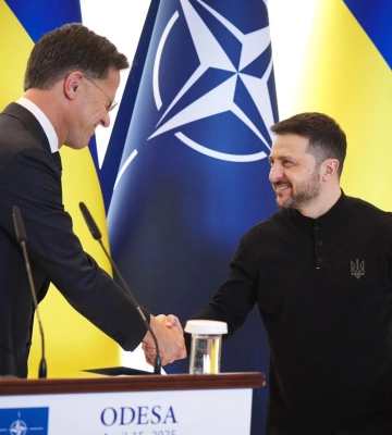 Генсек НАТО и Зеленский посетили Одессу