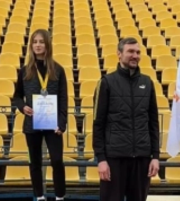 Юна атлетка з Рівненщини стала призеркою Фестивалю легкоатлетичного триборства