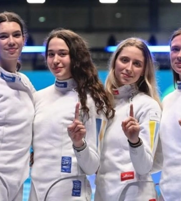 Львівські шпажистки – чемпіонки світу серед юніорок