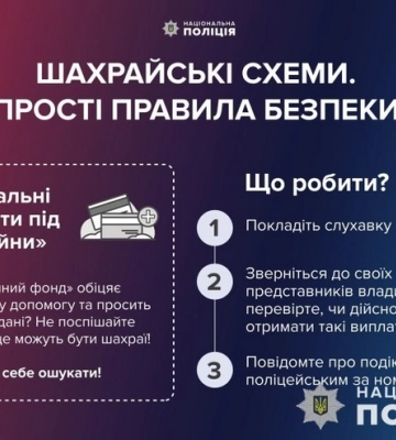 Жителька Тернопільщини втратила понад ₴70 тисяч через фальшиву пропозицію «єДопомоги»