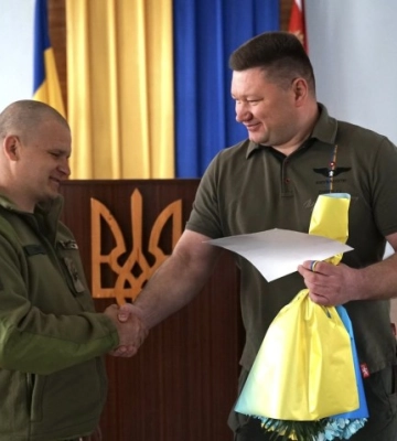 Двоє військових Кропивницького району, які отримали поранення,  отримали відзнаки