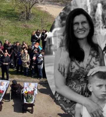 На Сумщине похоронили семью Мартыненко, которая погибла в результате российского удара
