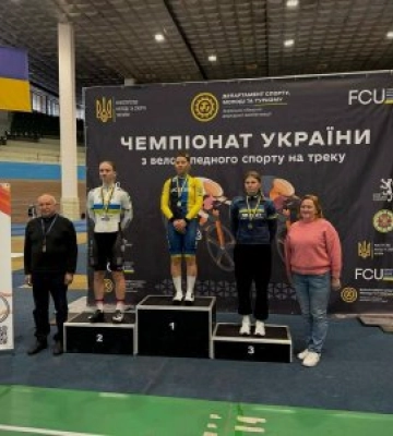 Миколаївські велоспортсмени здобули 17 нагород на чемпіонаті України на критому треку