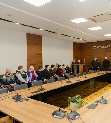 Президент посмертно нагородив правоохоронців бригади "Лють" із Полтавщини