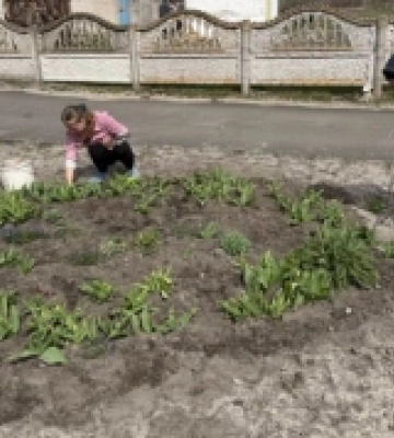 У селі на Волині влаштували весняне прибирання