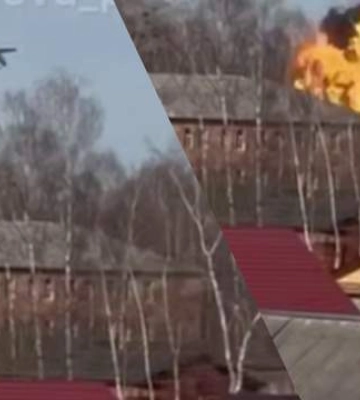 Помста за Суми: кадри моменту атаки та її наслідків по казармі 112 ракетної бригади Росії