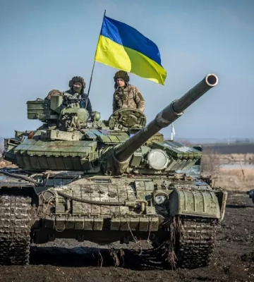 Карта бойових дій в Україні станом на 17 квітня 2025 року