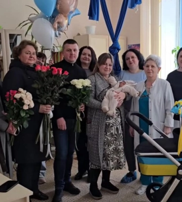 У Рівному з пологового будинку виписали дружину полеглого на війні захисника